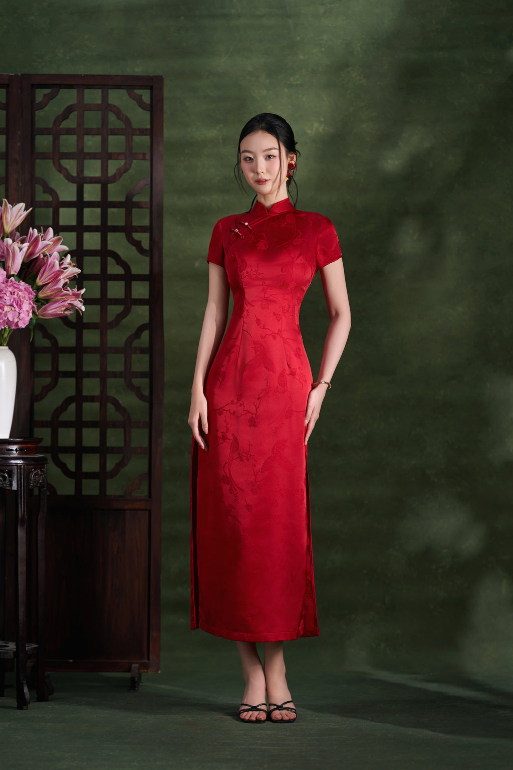 Scarlet Poppy Dress