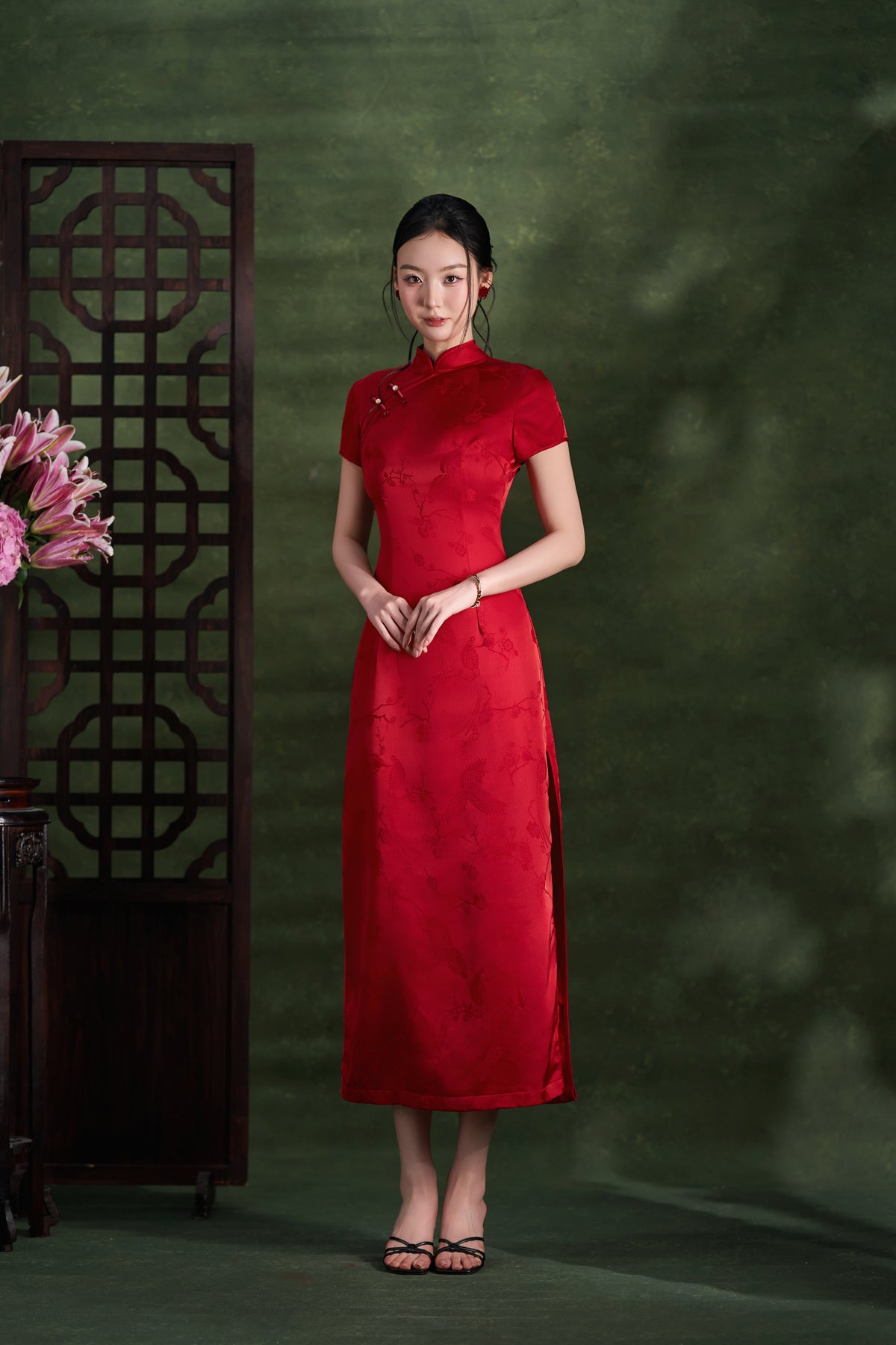Scarlet Poppy Dress