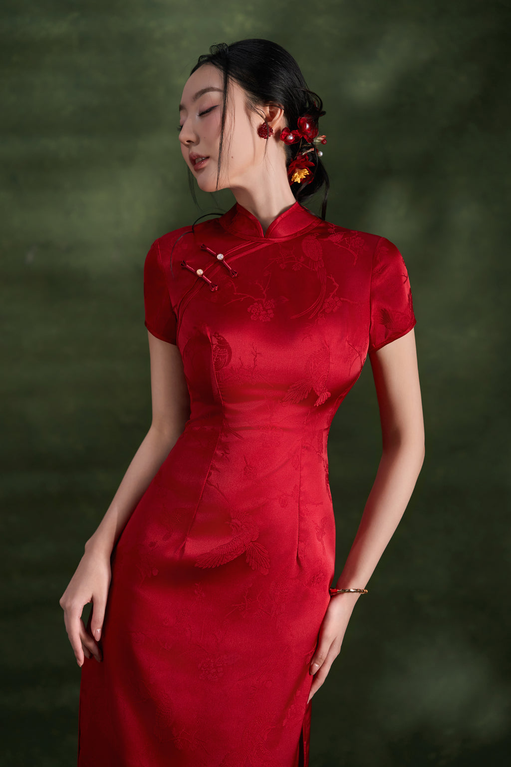 Scarlet Poppy Dress