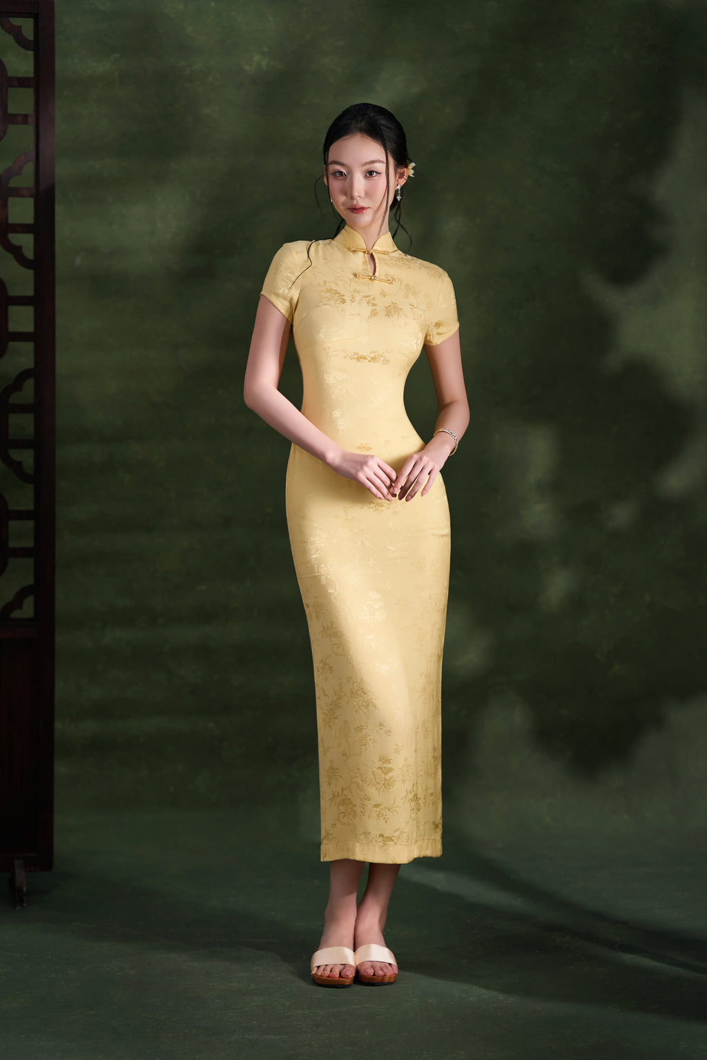 Sunlit Osmanthus Dress