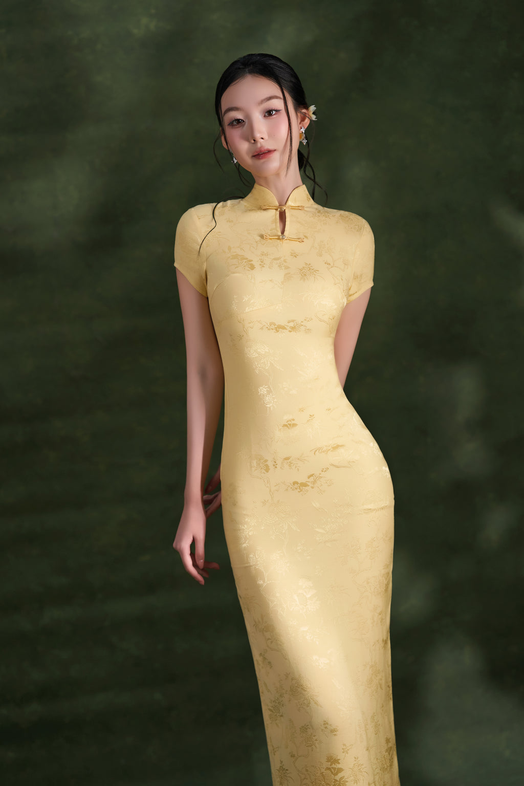 Sunlit Osmanthus Dress