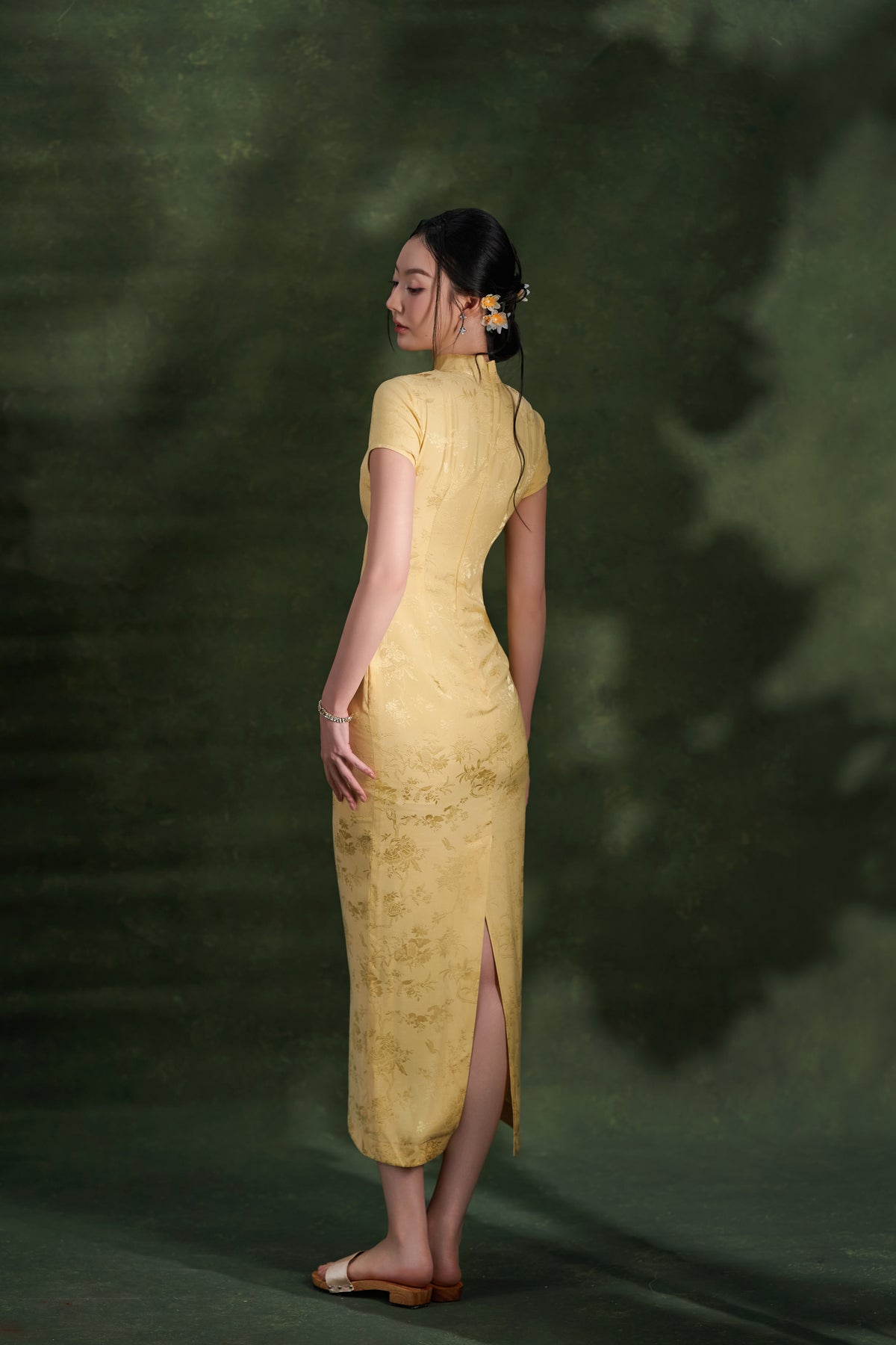 Sunlit Osmanthus Dress