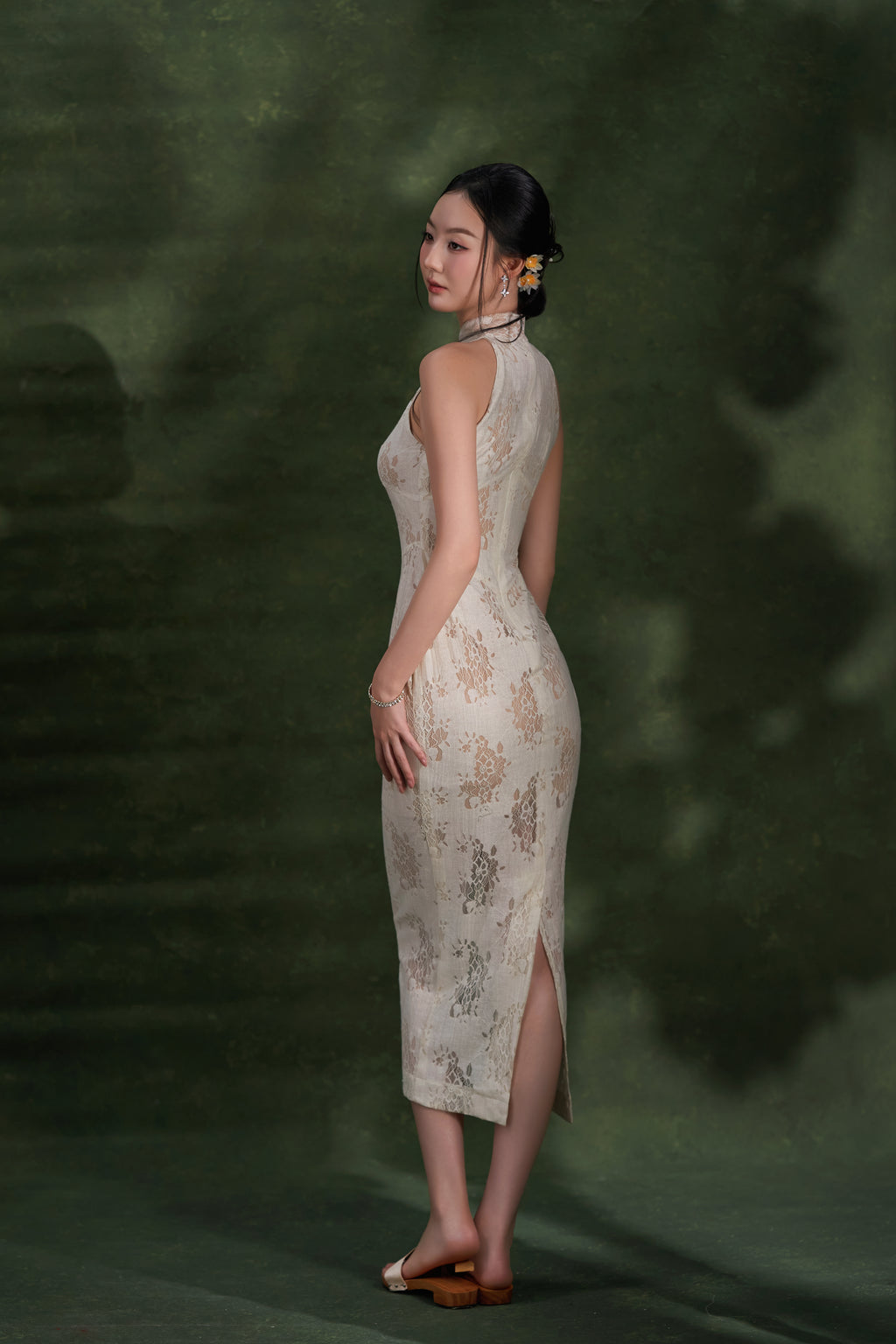 Ivory Magnolia Dress