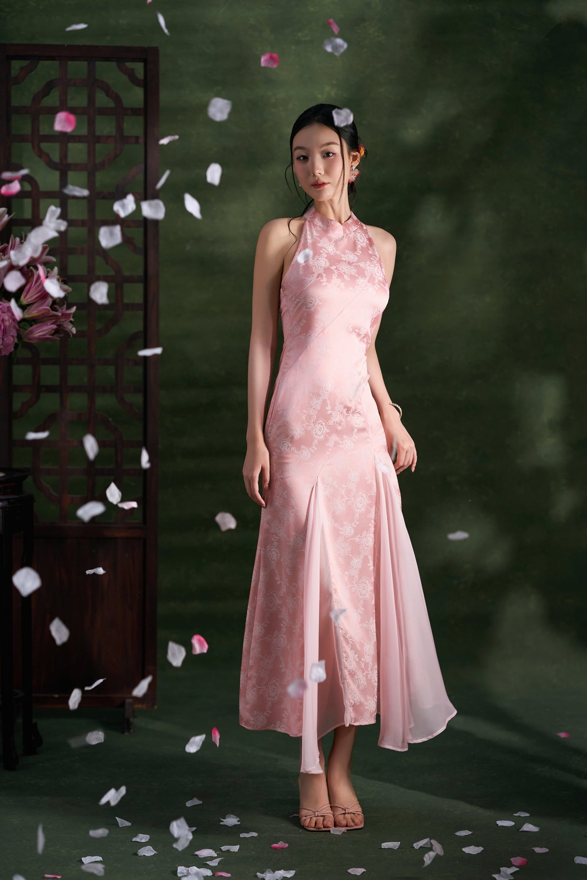 Blushing Peony Dress