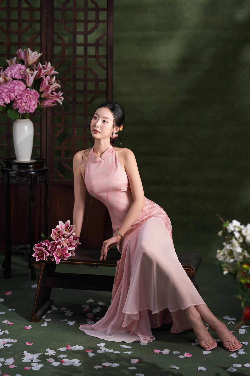 Blushing Peony Dress